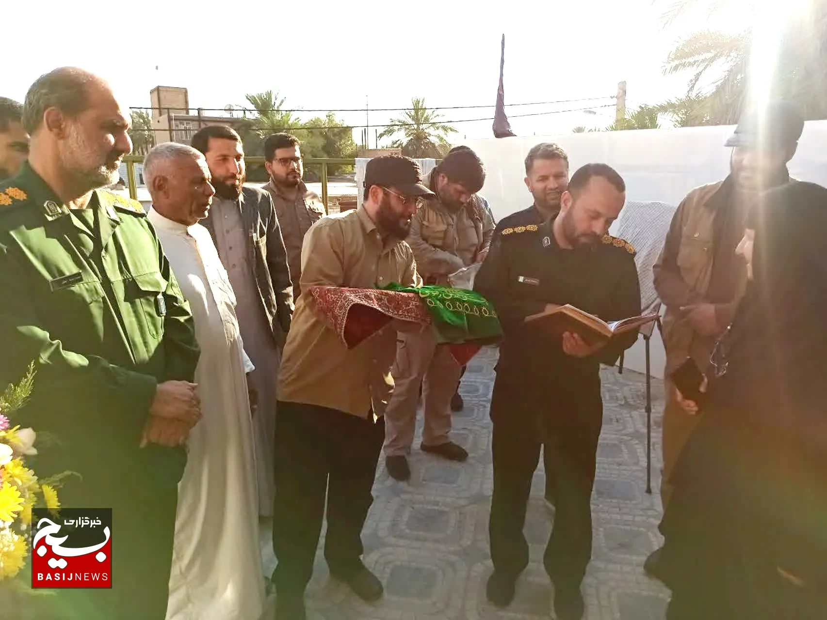 افتتاح خانه ساخت جهادی، برای خانواده شهید جهادگر در شهرستان کارون
