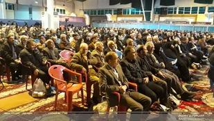 همایش پیشکسوتان لشکر مقدس ۱۴ امام حسین (علیه السلام) برگزار شد