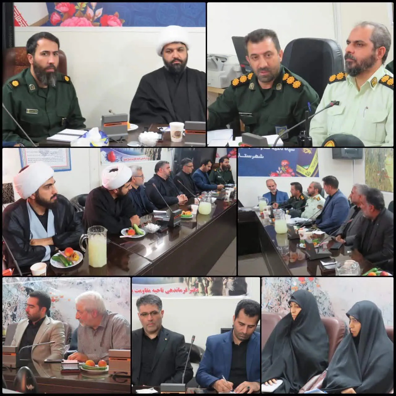 جلسه ستاد امر به معروف و نهی از منکر شهرستان پیشوا