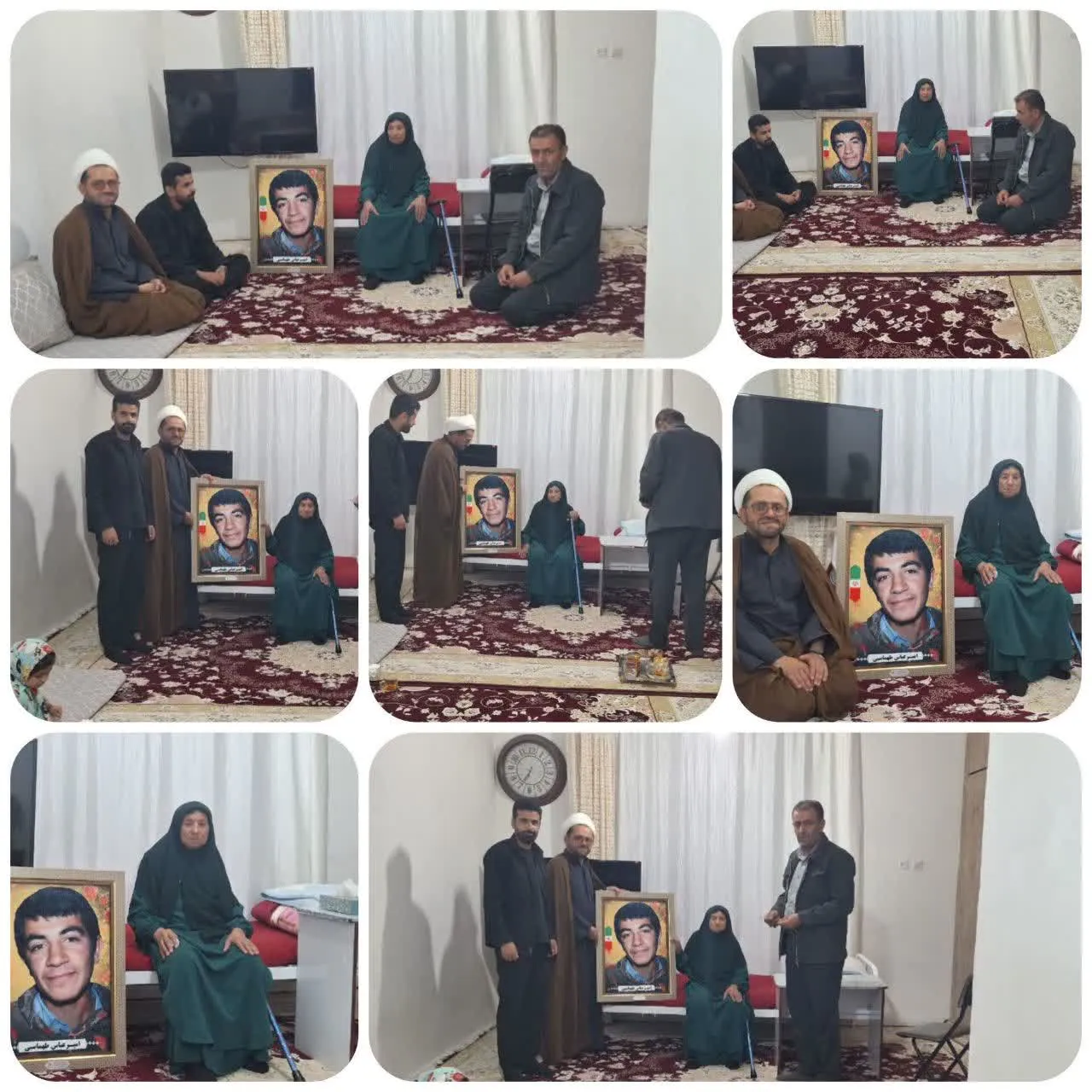 دیدار با خانواده شهدا
