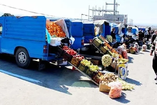 ساماندهی دائمی میوه‌فروشان و دستفروشان اسدآباد
