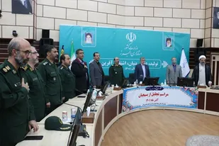 آئین تجلیل از بسیجیان نمونه البرز در استانداری برگزار شد