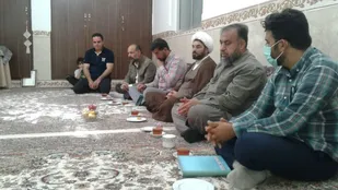 دیدار معاون هماهنگ کننده سپاه استان با خانواده شهدا کلاته خیج+ تصاویر