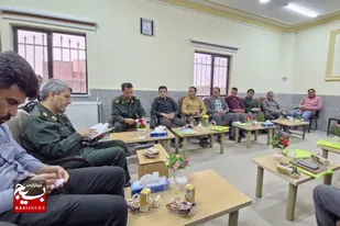 جلسه فرماندهان حوزه کویری فجر برگزار شد