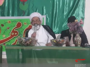 برگزاری جشن نیمه شعبان در حسینیه روستای کوهان منطقه براآن شمالی