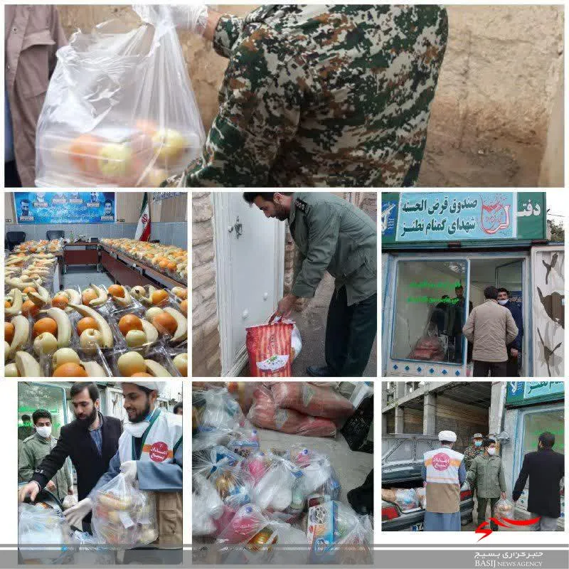 توزیع ۳۰۰ بسته مواد غذایی در بین نیازمندان نطنز