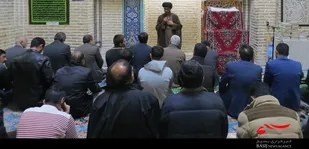 مراسم سوگواری امام حسن عسکری علیه السلام در بام ایران