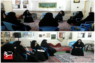 هسته علمی گفتمان ساز در پایگاه آسیه (س) سرخه برگزار شد