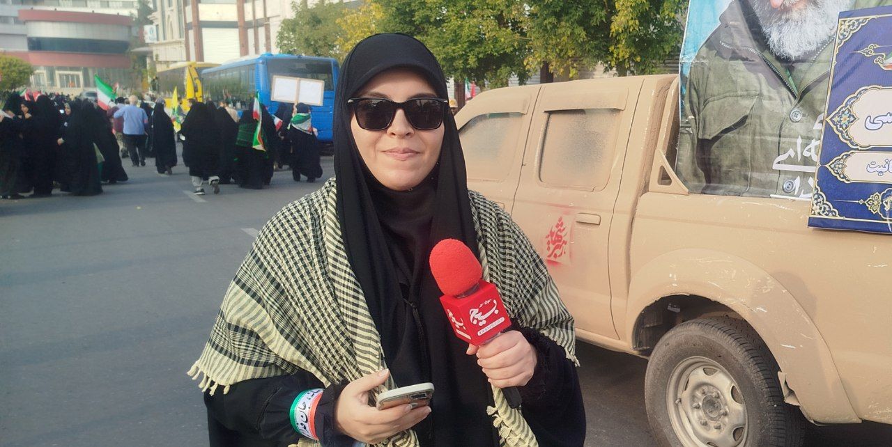 گیلان، در میدان جان‌فدایی برای ایران با یاد شهیدان وطن در میدان «جان فدا» ایستاد