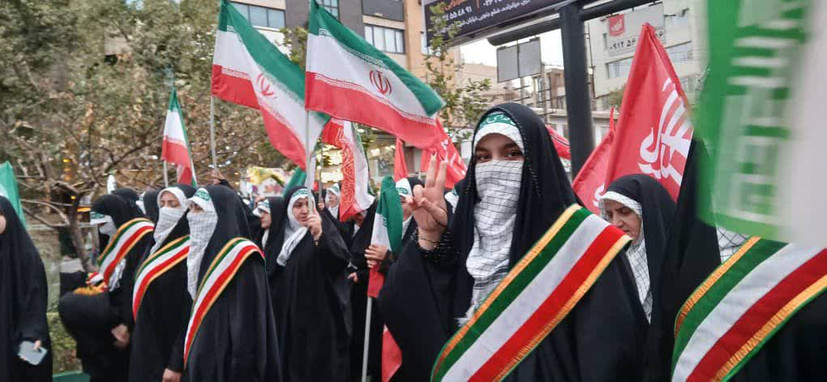 حضور حماسی بسیج اقشار استان البرز، در اجتماع و رزمایش بزرگ جانفدایان