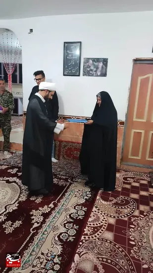 برگزاری یادواره شهدای خانگی شهید اکبری نژاد در منزل پدرآن شهید به مناسبت ایام مبارک فجر روستای کشیت گلباف