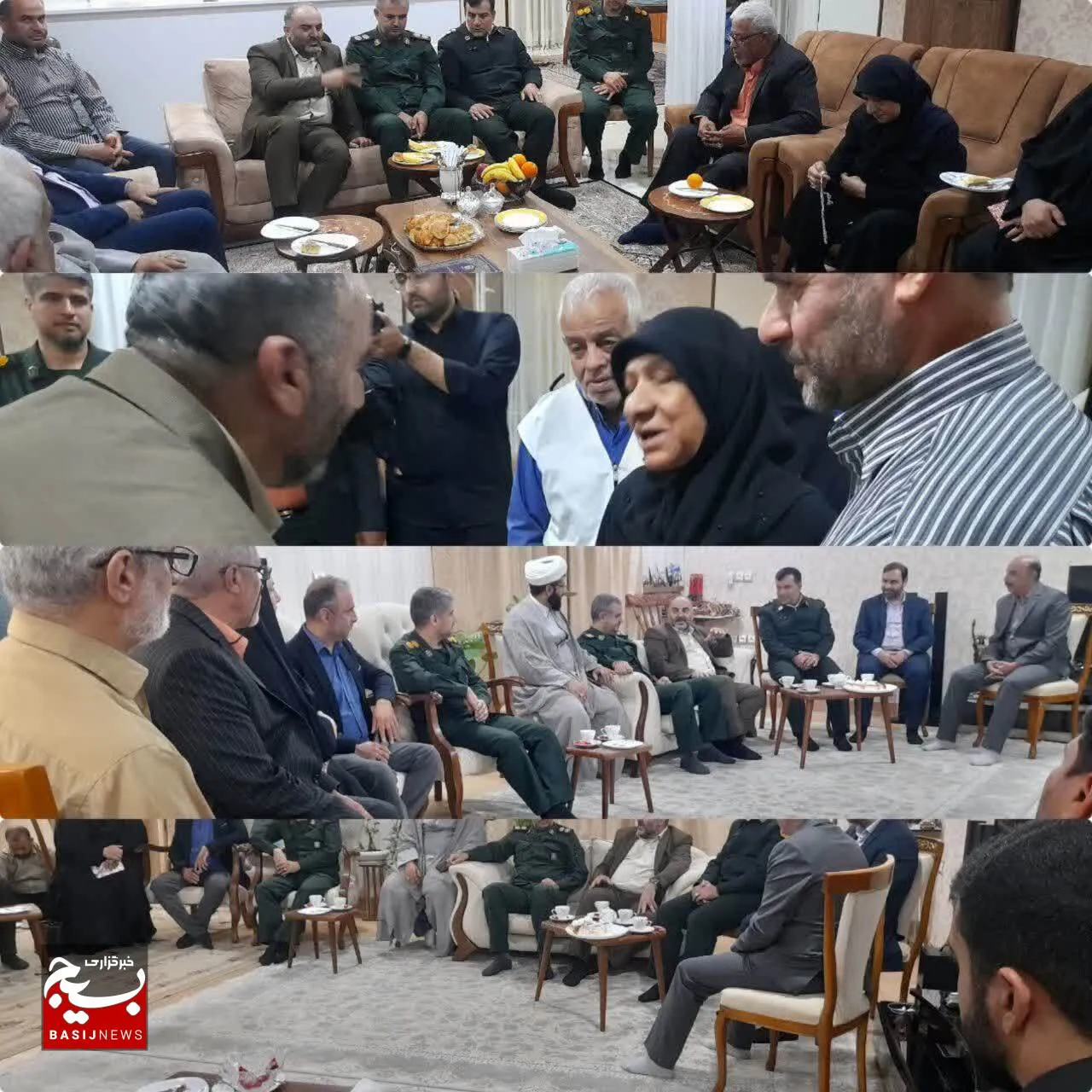 دیدار وسرکشی از خانواده والامقام شهید جلیلیان در خرمشهر