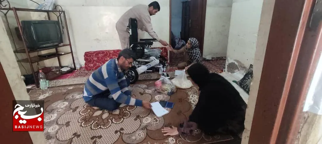 همزمان با گرامیداشت اعیاد شعبانیه ۵دستگاه ویلچر برقی اهداء شد. 