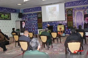 مراسم عزاداری در سپاه ناحیه مالک اشتر مشهد
