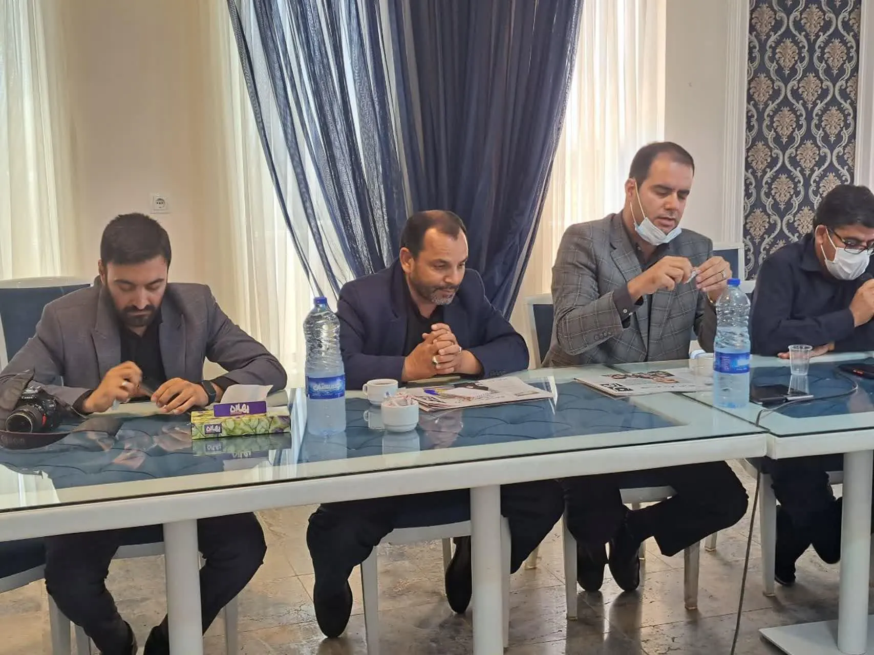 مراسم تجلیل از خبرنگاران بسیجی زرند برگزارگردید