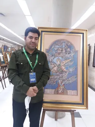 کسب جایزه سوم کنگره جهانی &laquo;محمد(ص)، پیامبر رحمت&raquo; توسط هنرمند کهگیلویه و بویراحمدی