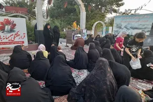 قرار هفتگی صمیمانه با لاله&zwnj;ها در گلستان شهدای گیان