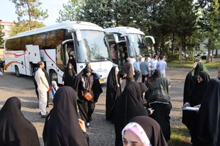 اعزام ۷۵ نفر از رضوانشهر به مناطق عملیاتی غرب کشور