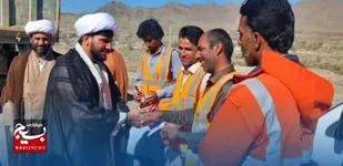 همدلی روحانیت و بسیج با راهداری؛ دیدار صمیمی در نیکشهر به مناسبت روز راهداری&nbsp;&nbsp;