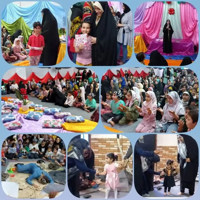 جشن روزدختر با حضور پرشور دختران و مادران دهلرانی برگزار شد
