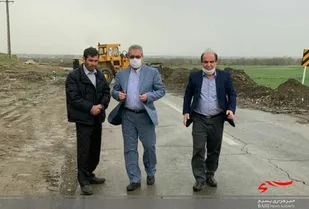 آغاز عملیات رفع خطر موقت پیچ حادثه&zwnj;خیز جاده ترخین&zwnj;آباد