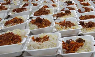 توزیع بیش از شش هزار پرس غذای گرم در هشترود
