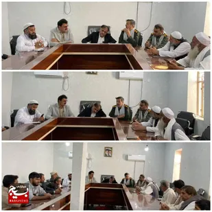 برگزاری جلسه شورای تحول محله در هفته  بسیج در بخش مینان