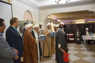 برگزاری مراسم تجلیل از طلاب جهادگر دوران مبارزه با کرونا شاهرود+ تصاویر