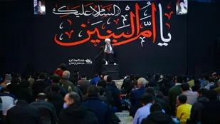 مراسم عزاداری شب دوم ایام وفات حضرت ام البنین(ع) در کانون شهید سبحانی کرج