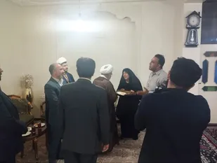 تجلیل از خانواده مرحوم نصرت امرایی، مسئول سابق نمایندگی ولی&zwnj;فقیه در سپاه دزفول