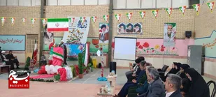 زنگ سپاس در دبیرستان شبانه روز طلوع شهرستان هیرمند به صدا در آمد