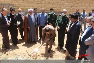 کلنگ زنی ساختمان انجمن حمایت از بیماران تالاسمی در شهرکرد