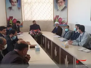 پیگیری امور عمرانی شهر وردنجان با حضور مسئولان