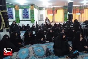 برپایی نشست های تبیینی در حاشیه مراسم های عزاداری در سرخه