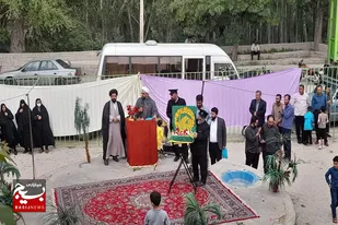 برگزاری جشن دهه کرامت در روستای شاهنجرین