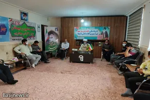 دیدار ارکان شجره صالحین حوزه امام حسین (ع) با امام جمعه قهاوند