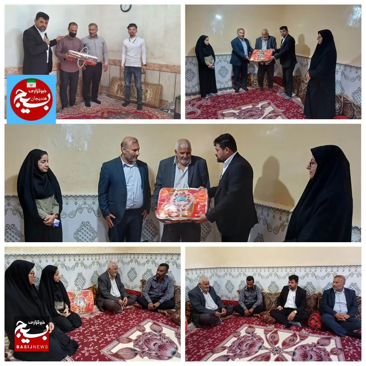 برگزاری برنامه تجلیل از رزمندگان و جانبازان شهرستان هندیجان