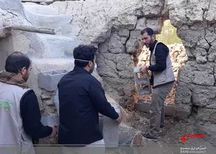 رزمایش کمک مؤمنانه در روستاهای ایلانلو و دارقشلاق کبودراهنگ
