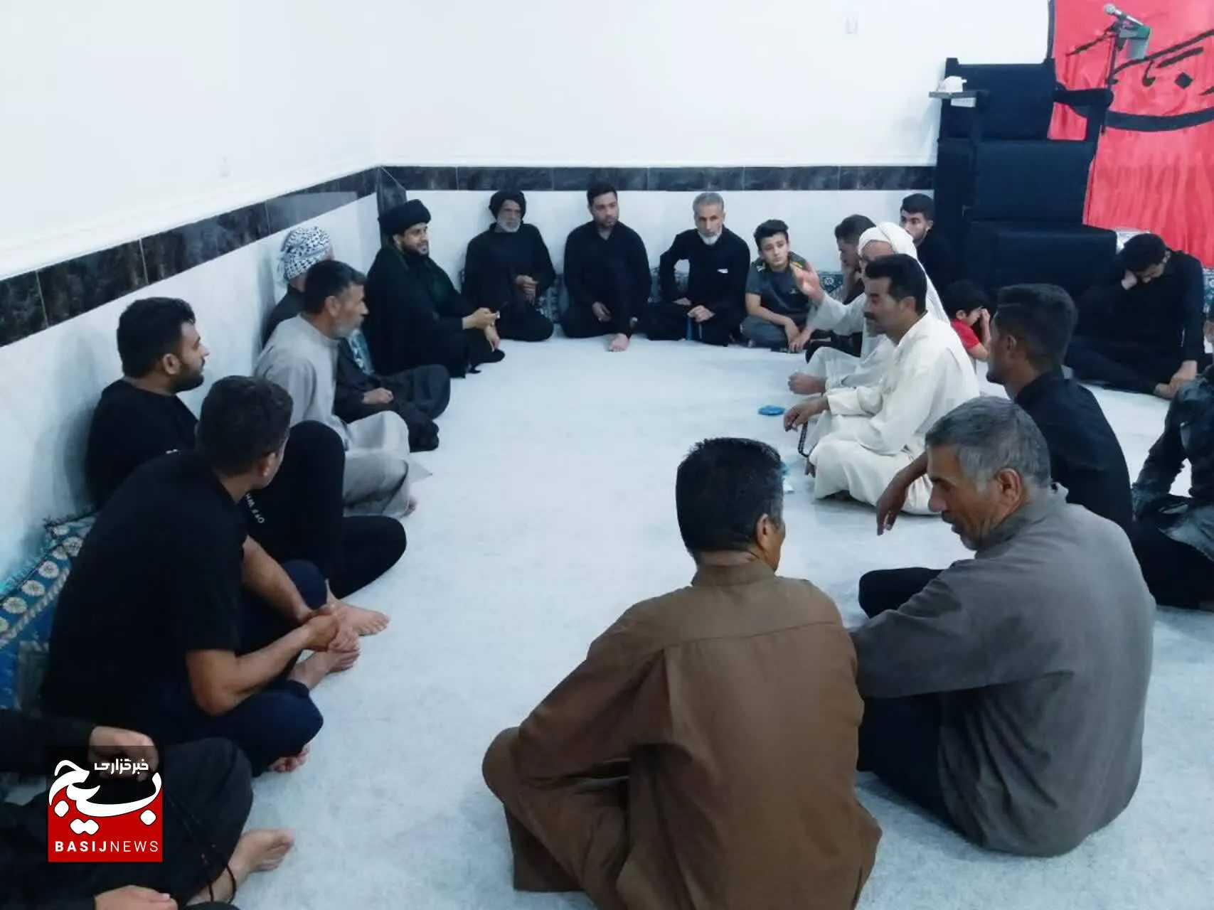 خدمت رسانی به زوار پیاده ابا عبدالله الحسین (ع) در شادگان