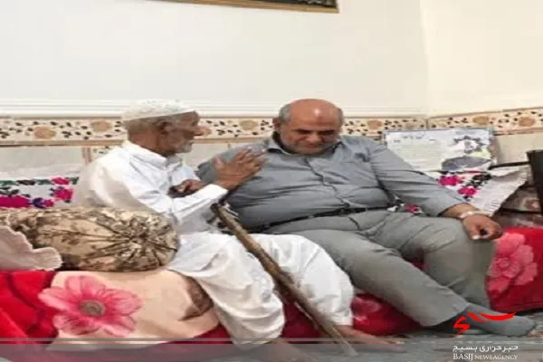 مدیرکل فرهنگ و ارشاد اسلامی سیستان و بلوچستان با استاد شیرمحمد اسپندار ديداركرد