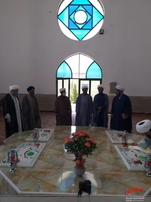 تجدید میثاق با شهدا گمنام شهرستان کوهبنان
