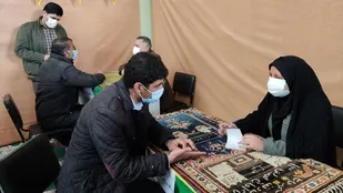 میز خدمت مسئولین شهرستان بروجن در فرادنبه