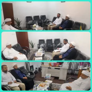 دیدار صمیمی مسئول نمایندگی ولی&zwnj;فقیه سپاه بندرلنگه&nbsp;با امام جمعه اهل سنت شهرستان بندرلنگه