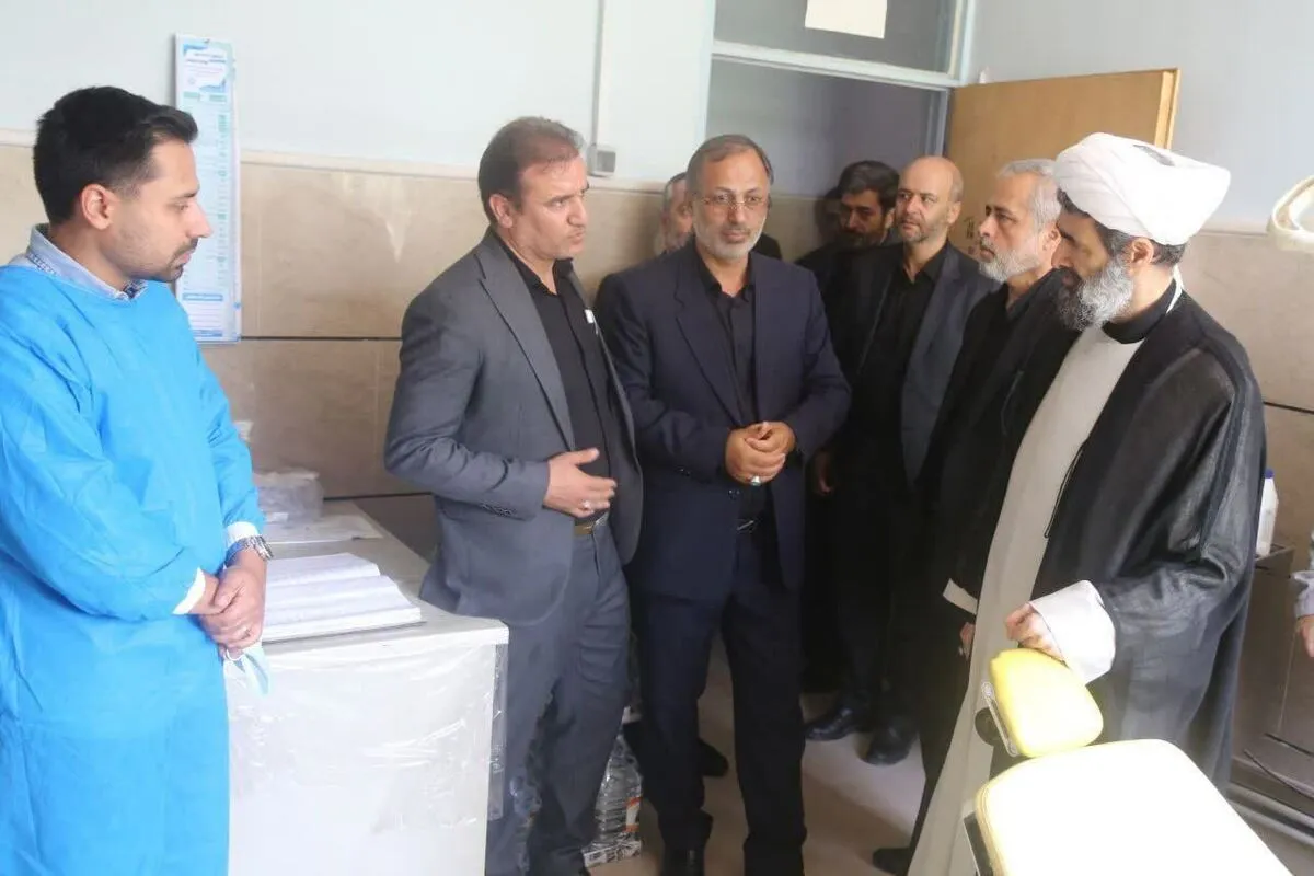 بازدیداز خدمات دندانپزشکی رایگان در زندان مرکزی 