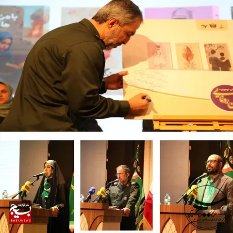 از پنج عنوان کتاب با حضور نویسندگان این آثار، در سالن رشادی برگزار شد.