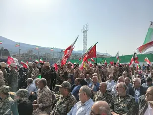 رژه حدود ۱۵۰هزار نفری &laquo;جان&zwnj; فدایان ایران&raquo; در هشت شهر استان گیلان