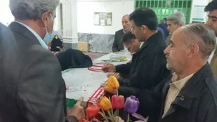 پیکر مطهر سه شهید گمنام در شهرستان دره شهر تشییع و تدفین شد