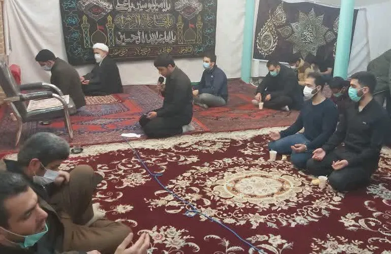 برگزاری مراسم عزاداری شهادت حضرت زهرا (س) در پایگاه بسیج شهید مقیمی