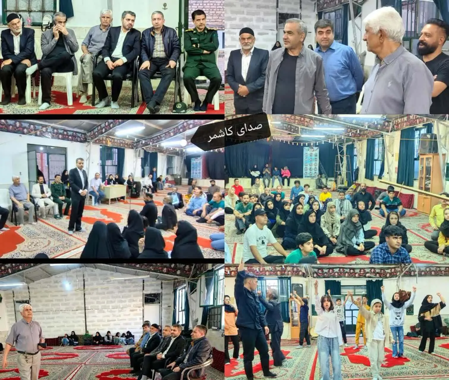 رئیس کانون بسیج هنرمندان خراسان رضوی از نمایش سروهای سهی دیدن کرد