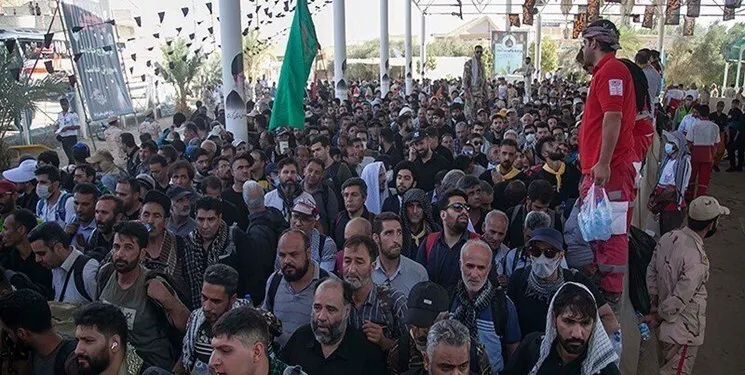 تردد بیش از ۱۱۰ هزار نفر در شبانه روز گذشته از مرز مهران